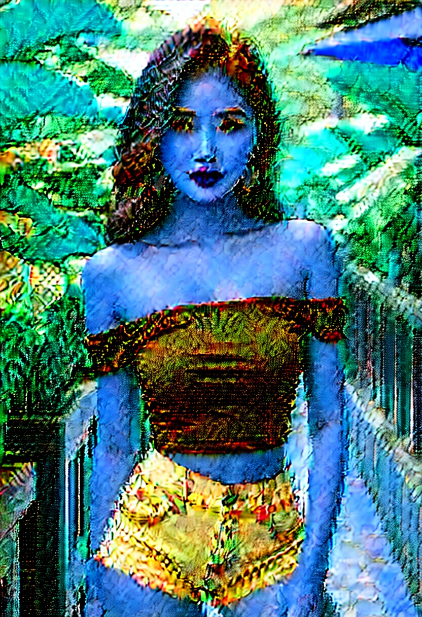 ((high quality:1.2)), Work of art, (8k), extremely detailed, ((High detail:1.2)) ((best resolution)), (KKKDoVal woman), Solo, 24 year old Vietnamese female, (crop top, mini-shorts), ((extremely beautiful and perfect face:1.4)), 