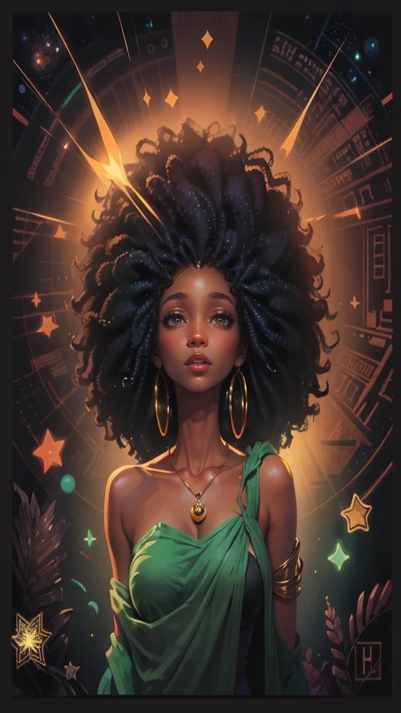 olhos castanhos, mulher negra