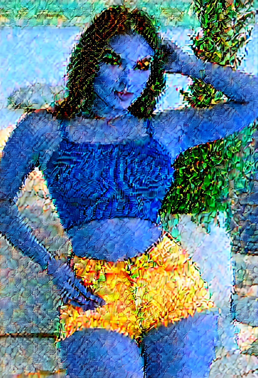microkini, seductive pose in a stone archway, massive breasts, huge breasts, shy girl, messy bob hairstyle, hair covering her eyes, looking downwards, candid picture, candid pose, sultry expression on her face, lips parted, soft light from the side, backlighted, soft morning lighting, viewed from the side, low camera angle, V shaped panties, string sided panties, perfect bottom, perfect ass, side view, araffe woman in a grey triangle bikini posing seductively in a stone archway, faint smile, grey bikini, gorgeous bikini model, wearing a grey bikini, triangle bikini, bikini model, elegant bikini, tiny bikini, futuristic grey-space-bikini, cute bikini, next to a pool posing in a stone archway, sling bikini, tanned, sexy girl, (messy bob hairstyle, white blond hair color), messy hairstyle, messy bob, messy hairstyle, white blond, 5 foot 3 inches tall, 110 pounds in weight, 34G breasts, large firm round breasts, very large breasts, cleavage, photorealistic, 4K, 8K, UHD