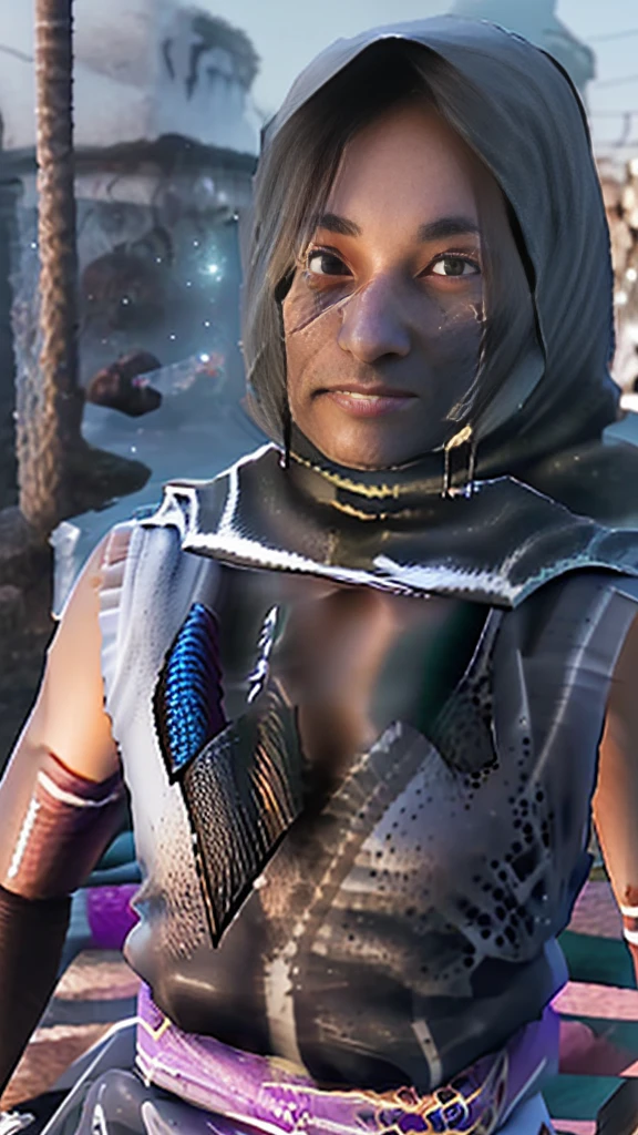 (RAW shooting, Photoreal:1.5, 8k, highest quality, masterpiece, ultra high resolution), Sengoku, fire thing, War fires raging everywhere:1.3, perfect dynamic composition:1.2, Highly detailed skin and facial textures:1.2, Slim female ninja with a sharp dagger:1.3, Fight:1.2, beautiful and aesthetic, cute and sexy beauty, perfect style:1.2, wear elaborate rings, fire, water, Wind, thunder, ice, Fair skin, very beautiful face, radiant white skin, (Medium chest), faint smile, (Wearing tirtle neck ninja suit), sleeveless (beautiful blue eyes), (Bewitching:0.9), cowboy shot, no mask, ninjitsu pose, neon lights, ninjitsu style, magic lights, chakra lights, aura