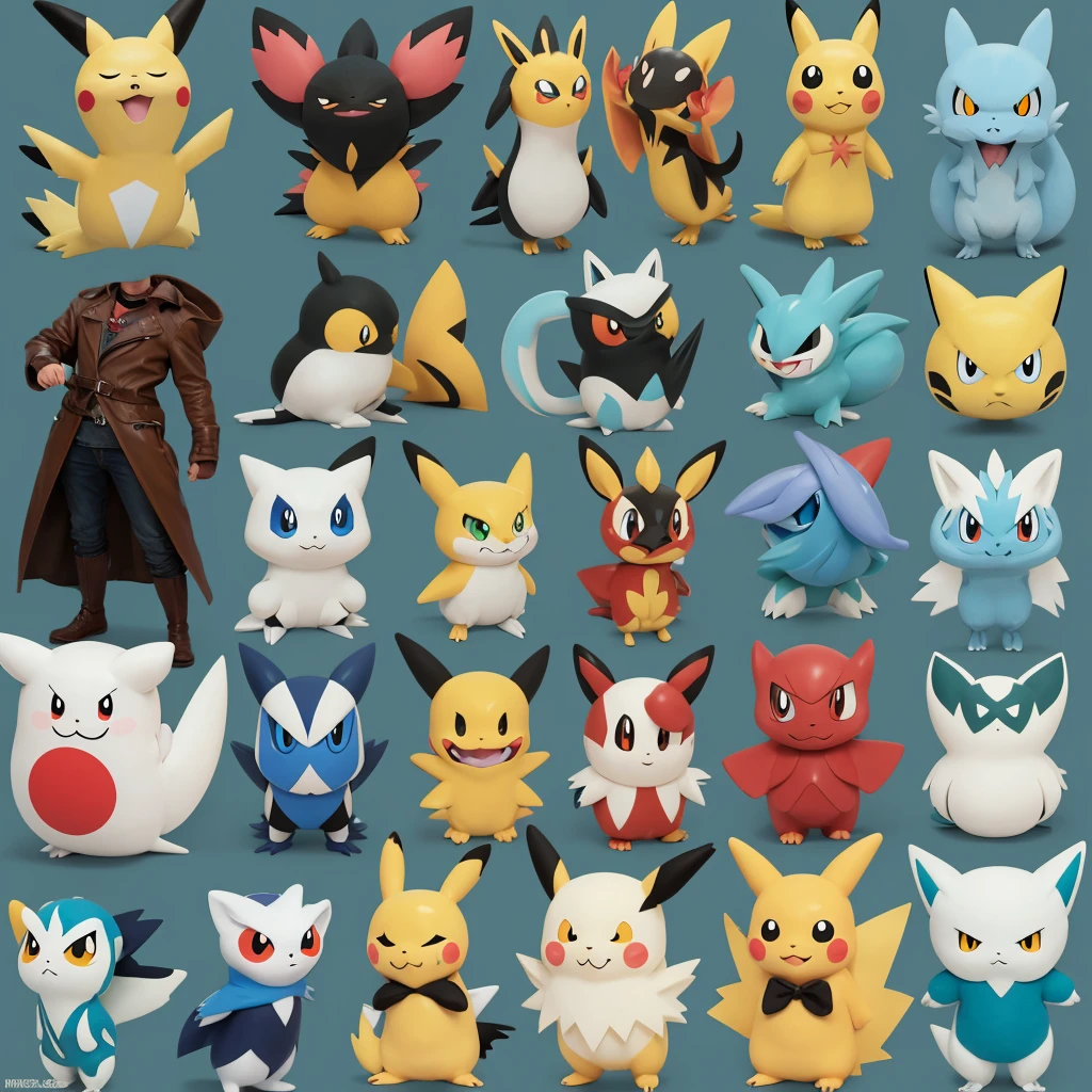 Pokemon anthropomorphization