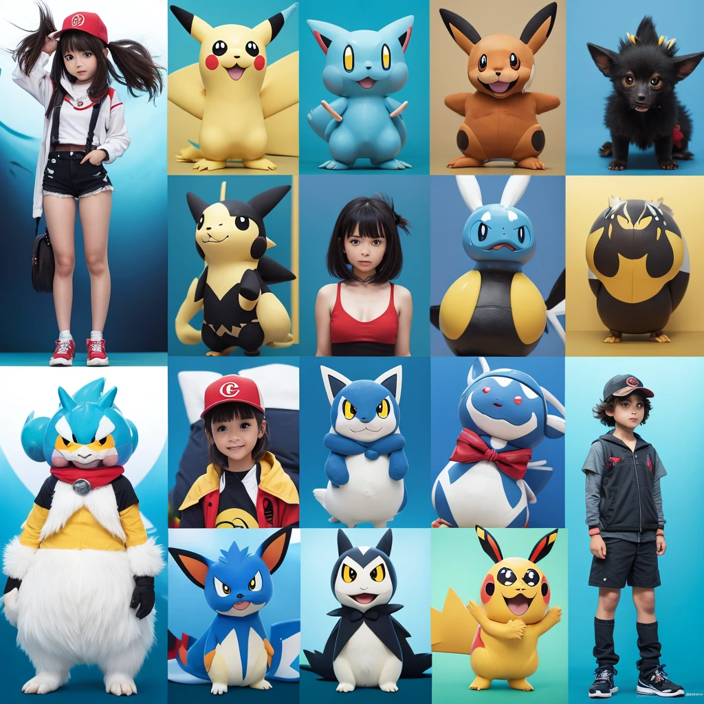 Pokemon anthropomorphization