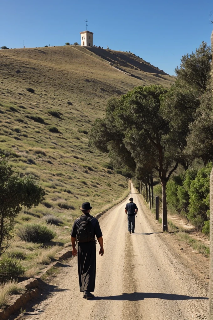 Seguidor de Cristo en el camino
