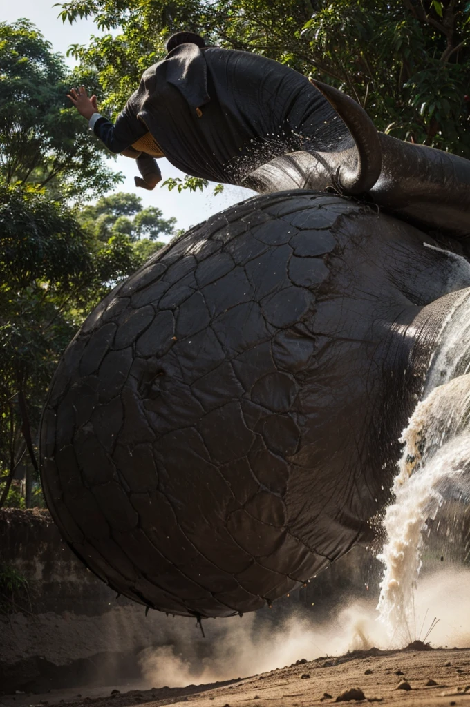 gajah terbang
