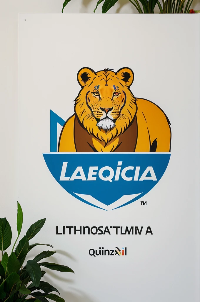Quero que haga un logo que salga un leon 