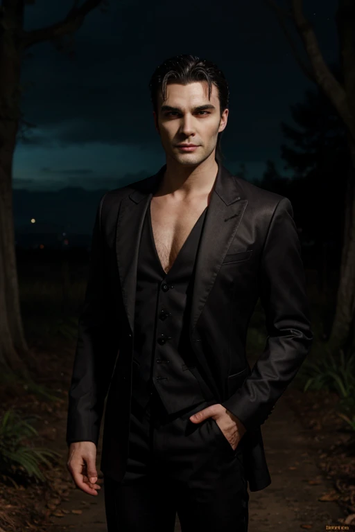 Lovely vampire man