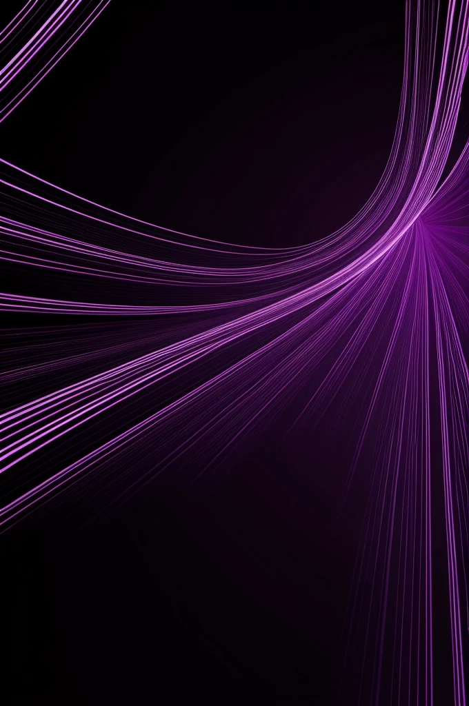 Create a black background with lilac lines