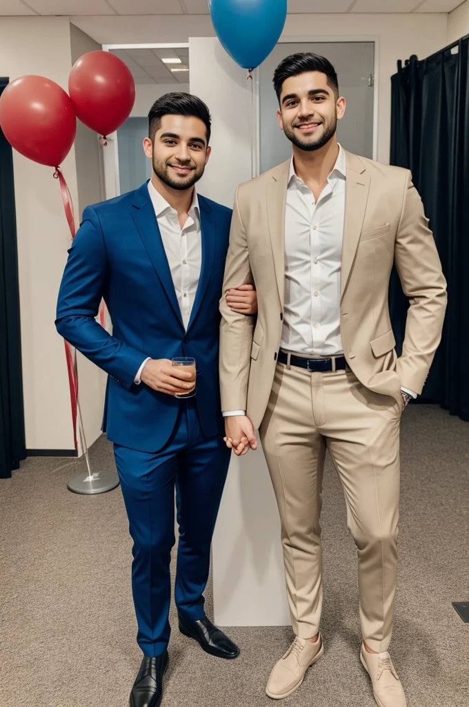 My boyfriend and I in full body at our promotion party