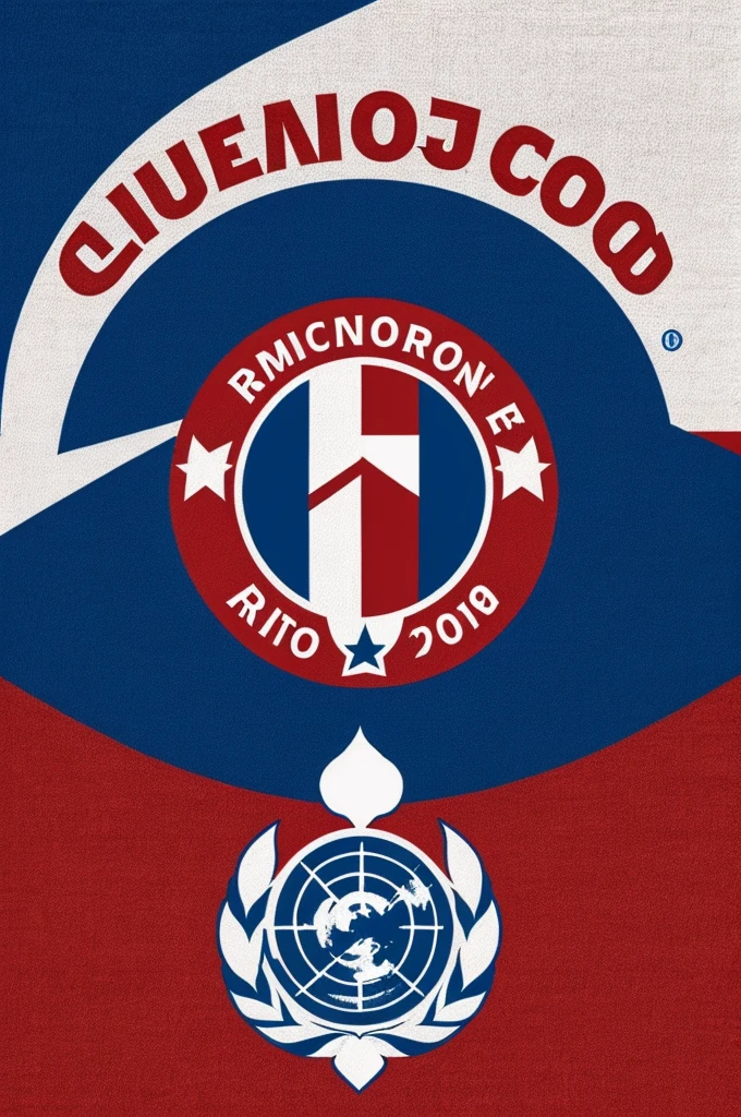 Un escudo redondo para el equipo atletico tucumau

