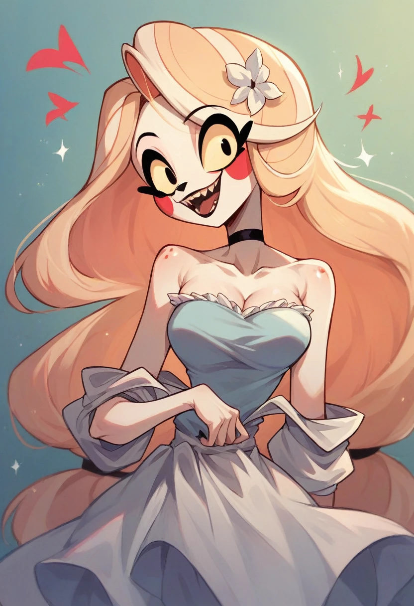 Charlie Morningstar, vestido de novia, hazbin hotel