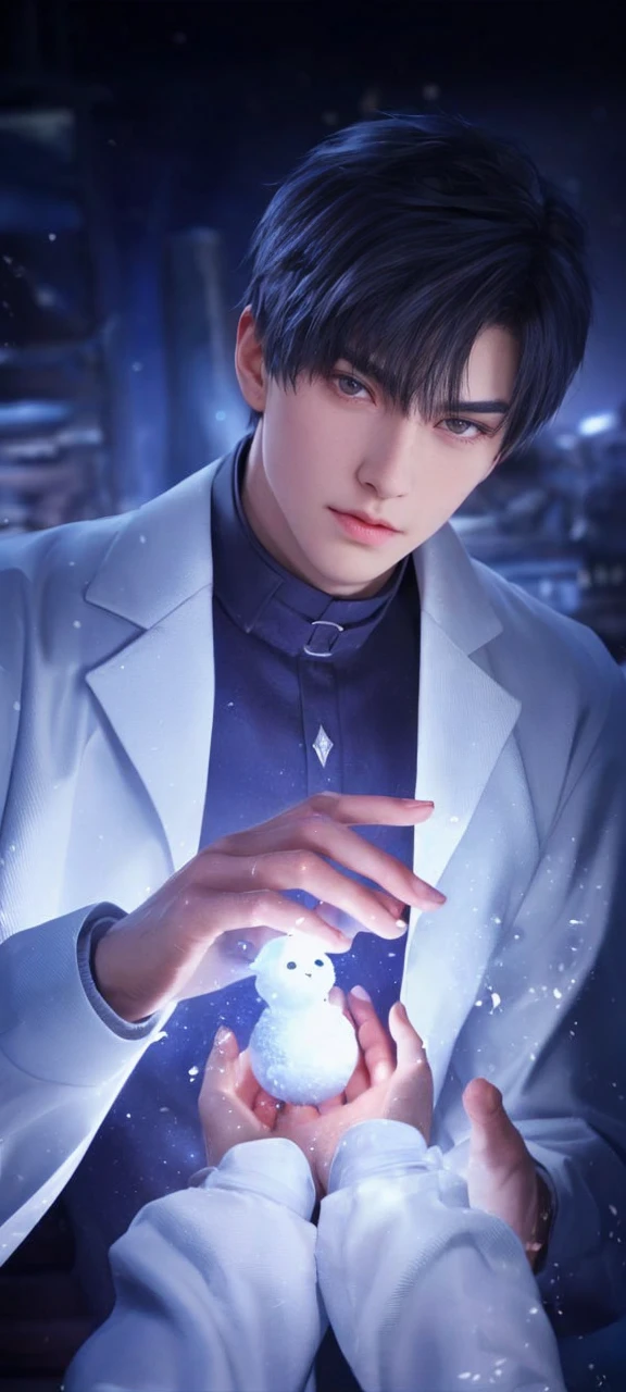 masterpiece, 1boy, handsome, black hair, undercut hair, perfect face, detailed eyes and face, black eyes, clean shaved, muscular, capturing a rural atmosphere, dynamic lighting, unreal engine 5,