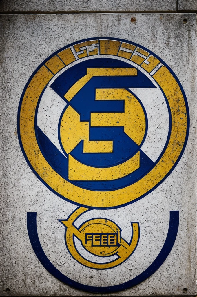 Escudo equipo de football inspirado en el realmadrid
Y que se lea  las letras A,T,F,C