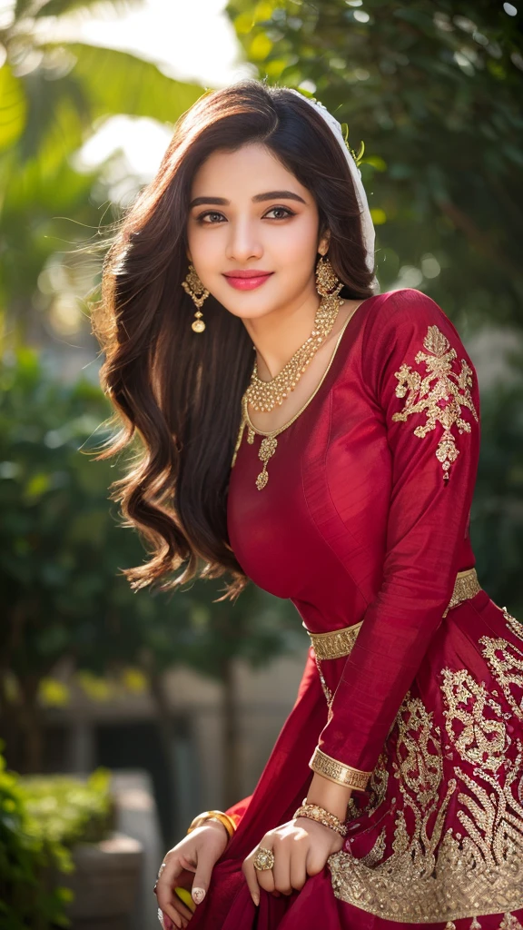Wear bandhani anarkali dress standing night background, gorgeous royal, ((Tamanna:1.2)), jewellery, gem, necklace, gold bracelet, anklets, thick lips, skindentation, parted lips, ulzzang-6500-v1.1, portrait of a beautiful Indian woman, From Golden Skin, 27 years old, Pretty woman, Indian model, (in long anarkali dress) (Slim abdomen), (Perfect slim figure), (Dynamic pose), Solo, ((open crotch)), (((bare ass))), (Slim:1.1), 1 woman, (Full figure:0.9), Beautifully detailed sky, sunny day, Mumbai city, On the street, detailed Mumbai street, Indian clothes,(( long sleeve dress)), ((long red anarkali dress)), medium hair, smile, closed mouth, lips, Long red anarkali dress covered with full body, detailed beautiful round eyes, Indian women, Asian women, Beautiful face, photorealistic, rim lighting, two-tone lighting, gold bracelet, thick lips, indentation, parted lips, (detailed eyes), light blonde hair, blue eye, details still clear, honey-coloured, fluffy turned, HDR, shallow depth of field, broad light, backlighting, bloom, light sparkles, chromatic aberration, sharp focus, Nikon Z 85mm, unparalleled masterpiece, ultra-realistic 8k photos, best quality masterpiece, best quality, (photorealistic:1.2), (realistic:1.5), (hyperrealistic:1.2),(photorealistic face:1.2), (close up:1.6), (light blonde hair), (blue eyes), ((big cheeks)), (beautiful face:1.8), (detailed face:1.6), (medium breast:1.2), (detailed bright eyes:1.5), (eyelashes:1.4), (smiling:1.3), (detailed long black hair), (long red anarkali dress:1.5), (narrow waist:1.5), (thigh: 1.5), (realistic human skin:1.6), (full curvy body) (detailed eyes), (seductive pose), (detailed facial features), (detailed clothes features), (necklace), (earrings), (bracelet), ( Long red bandhani anarkali dress), (Photorealistic:1.4), (High Quality: 1.2), Raw photo, (Perfect body shape), Uniform, Deep shadows, Unobtrusive, Cold light 12000K,