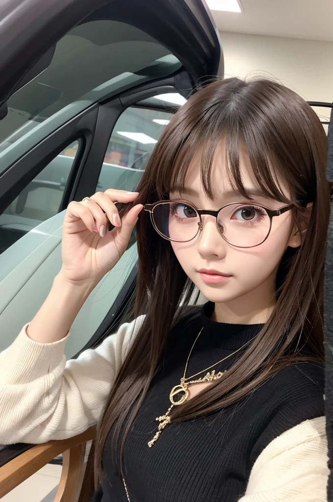For Children　Anime Style　Glasses　woman