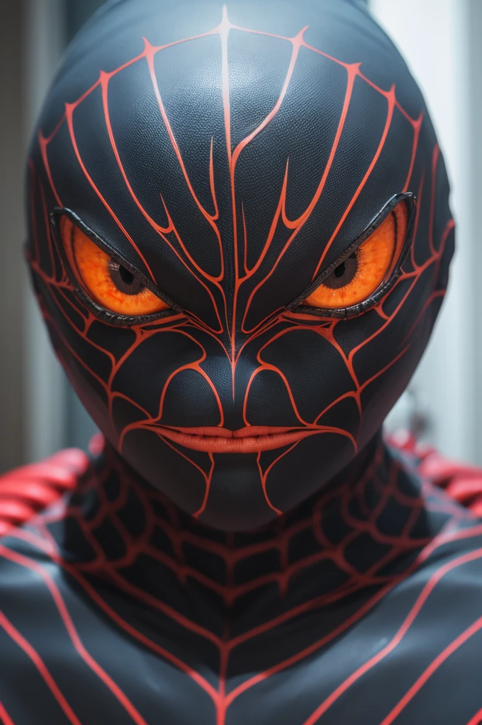 Uma fotografia do homem aranha, without mask, os anos 20, bonito, rosto detalhado, looking at the camera, retrato, 8k hd, alta qualidade