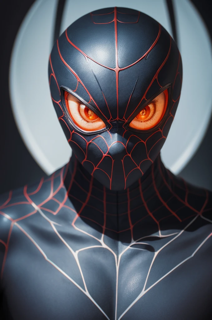 Uma fotografia do homem aranha, without mask, os anos 20, bonito, rosto detalhado, looking at the camera, retrato, 8k hd, alta qualidade