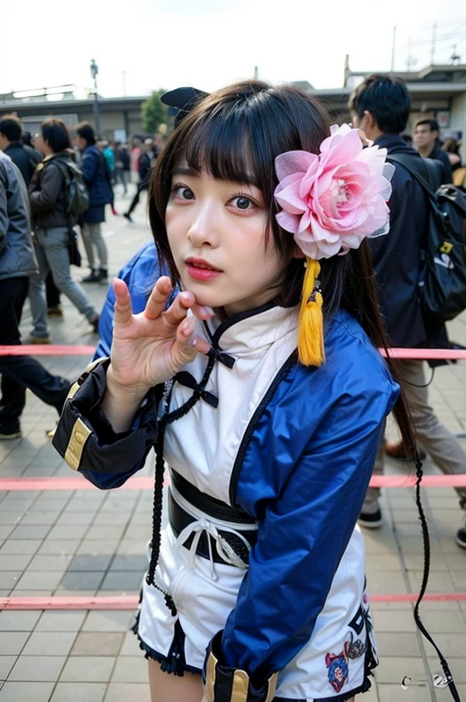 (masterpiece, best quality:1.2), (8k uhd, 16k, 32k, ultra high res), Steampunk, fictional WWII former Japanese Imperial Army armored car and cyborg Japanese female soldier, beautiful face, torn pants, dirty clothes, very intricate details, olive drab paint, peeling paint, weathering, fortress attack, realistic photo, taken with Fuji film X-T30+Nokton. HDR10