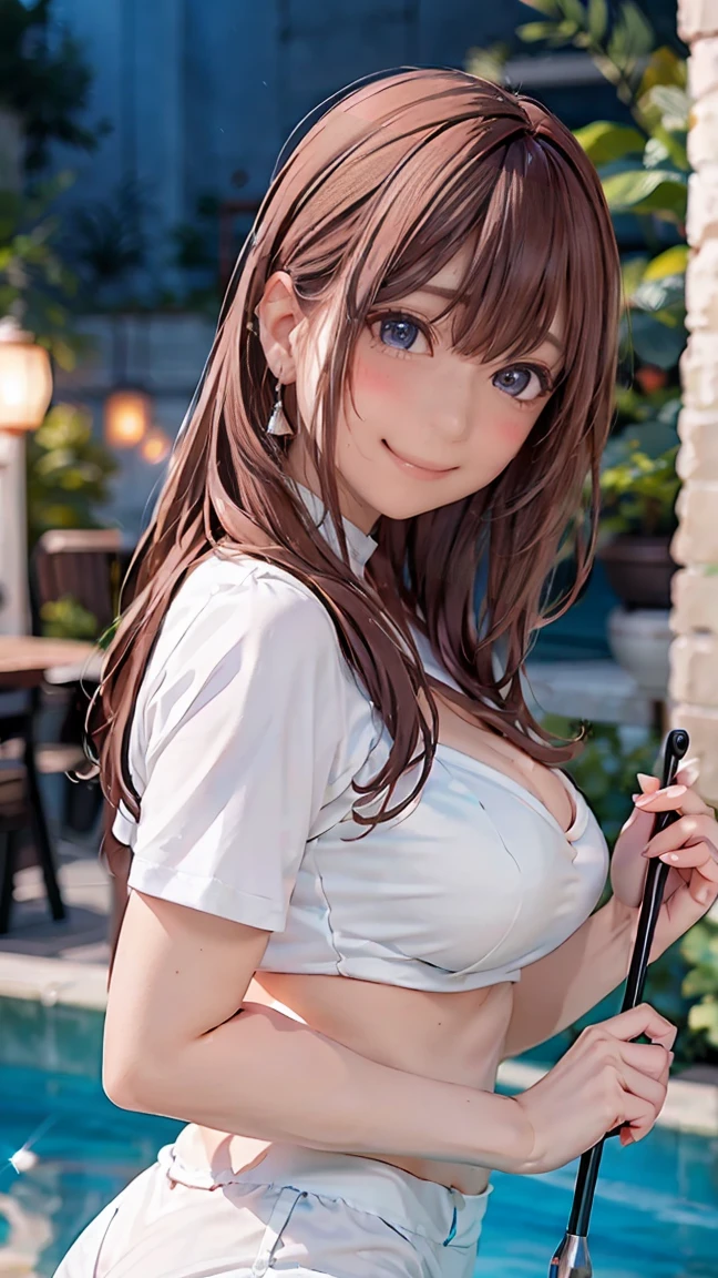 ((((highest quality)))), (((Ultra-precision CG 16K))), (((masterpiece))), (((Very detailed))), (((Extremely detailed))), (((Black outline:1.3, Written boundary depth:1.3 , Written soft outline))), Blur, Bokeh, Maximum clarity and sharpness,Multilayer Texture, Surface Shading, Cinematic lighting, Beautiful details sparkle ,Perfect Proportions, Limited to three woman, BREAK accurate, Anatomically correct, Highly detailed face and skin texture, drawn in detail, Highly detailed facial and skin texture, Detailed eyes, beautiful hair, Beautiful Japanese Idol face, Beautiful and beautiful eyes, Beautiful body, Beautiful breasts, Beautiful thighs, Beautiful legs, Beautiful fingers, (Beautiful views) , skinny body, ((Beautiful Skin)), ((Skin Texture)) BREAK breast enlarged, large Breasts, rocket breasts, slender waist, (blush, smiling:1.3,) BREAK (long T-shirt , hot pants , ) , wearing earrings, BREAK ((cooking in the kitchen , pot-au-feu boiling , has a ladle in hand , stick breast out),(serious, from side , from above , close up face),