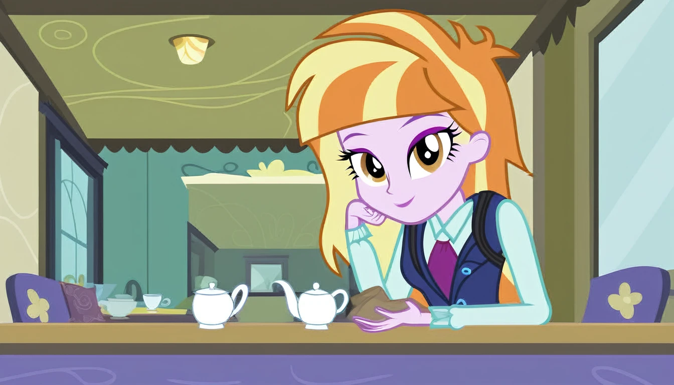 equestria girls, tea bag, tea bag in front pov, show accurate, no characters, vector, no background