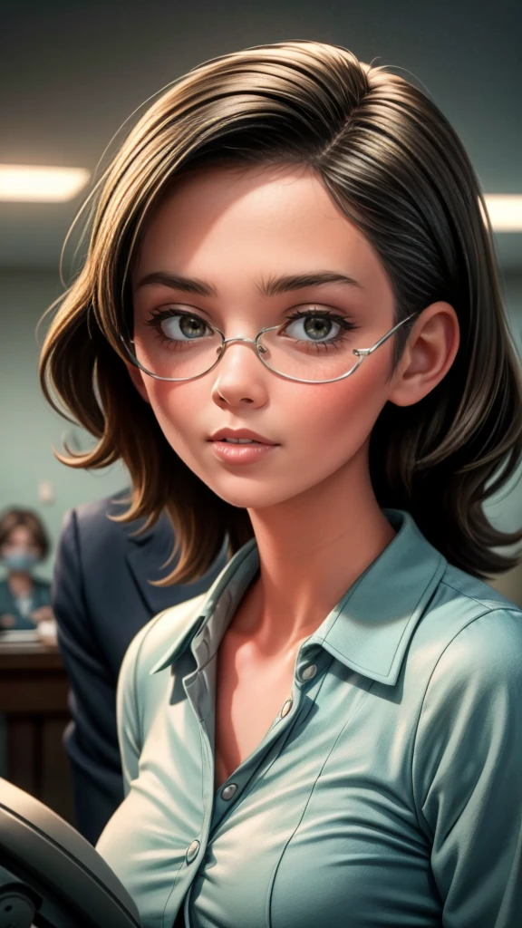 a girl wearing eyepatch in hospital waiting room, 1girl, beautiful detailed eyes, beautiful detailed lips, detailed face, delicate facial features, hospital waiting room, medical equipment, medical setting, cinematic lighting, moody atmosphere, muted colors, soft focus, intricate details, dramatic composition, photorealistic, masterpiece, hyperrealistic, 8k, best quality