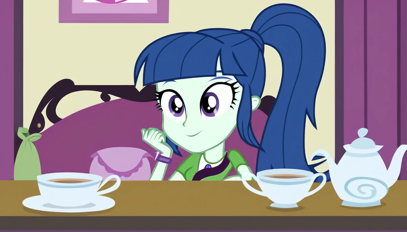 equestria girls, tea, tea bag, tea bag in front pov, show accurate, no characters, vector, no background
