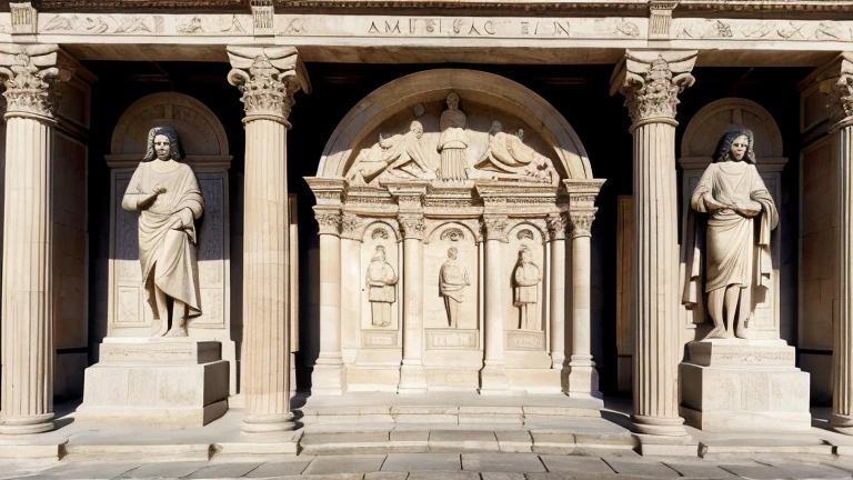 Images of historical artifacts representing the era of Solomon, como moedas antigas, stone inscriptions, or artistic representations based on biblical descriptions.