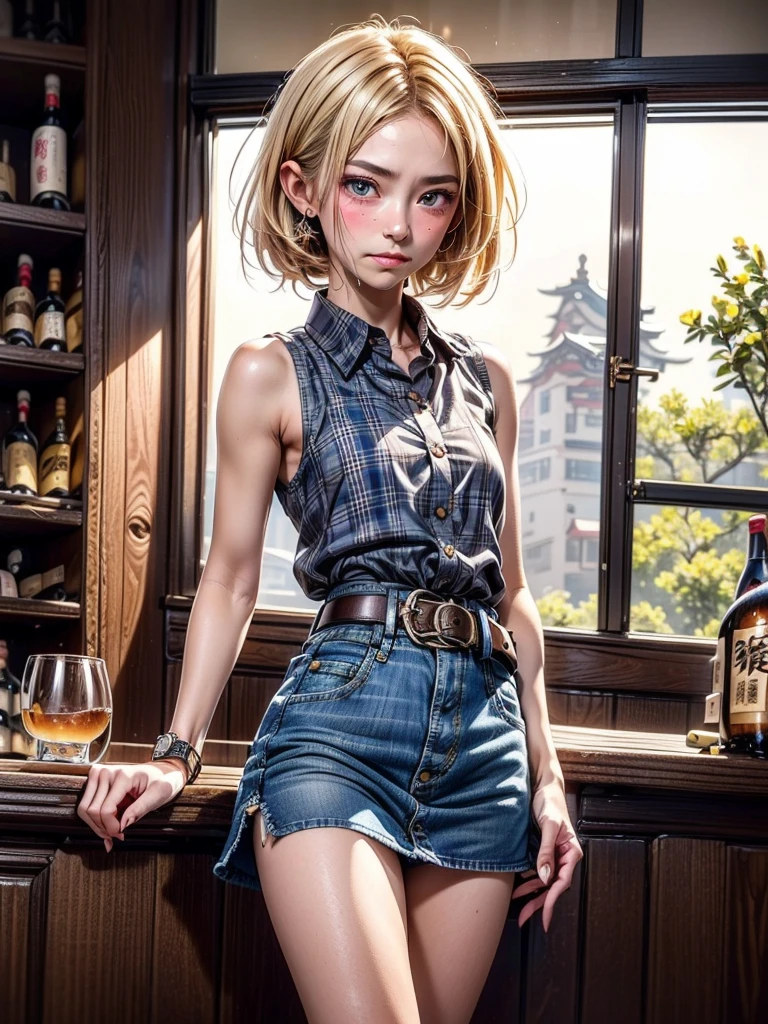 (((1 person:2.0))),(((Cowgirl Costume))),(((Slim Body 1.5))),(((Small Ass))),(((Denim Super Mini Skirt:1.5))),(((Wear a belt:1.5))),(((He is wearing a sleeveless collared shirt, Plaid, Front tie shirt:1.5))),(((Wear an accurate watch))),(((Sandals))),(((Showing cleavage))),(((Showing your belly button))),(((Exposing thighs))),(((Small breasts:1.5))),(((Bare arms))),(((Her hair is blonde))),, Beautiful detailed girl, Very detailed目と顔, 緻密でBeautiful Eyes, Very detailed, High resolution, Highest quality, masterpiece, Very detailed, 8k wallpaper, wonderful, finely, Highest quality, The light shines on your face,(((indoorの酒場:1.5))),((indoor)),Beautiful Eyes,(((Blushed:1.2))),(((Cowboy Shot:1.5))),(((Open your mouth:0.5)),(((hiccups:1.2)))
information
