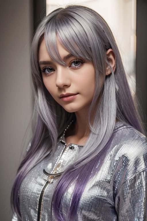 masterpiece, best quality, 1girl, elaina_(majo_no_tabitabi), silver hair, purple eyes, long hair,
