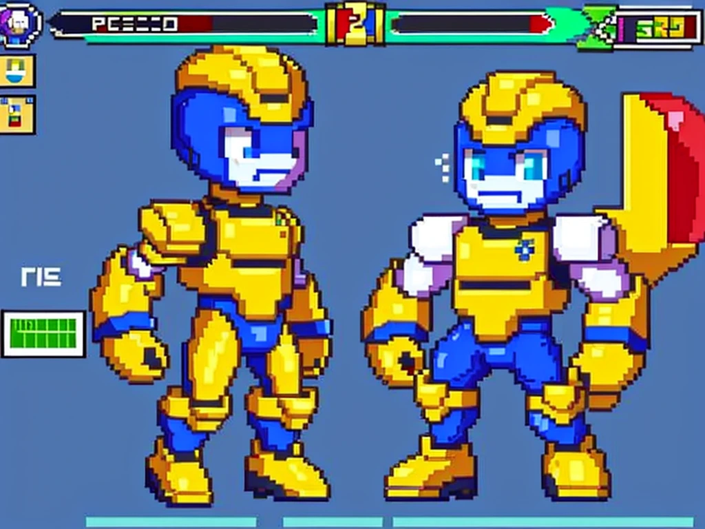 Personagem robo azul andando, Folha de sprite, Folha de sprite, Mega homem Folha de sprite walk cycle, megaman, sprites, ator 2ds, ator de videogame, ator 2d, conjunto de sprites HD de alta qualidade, super nintendo game sprite,