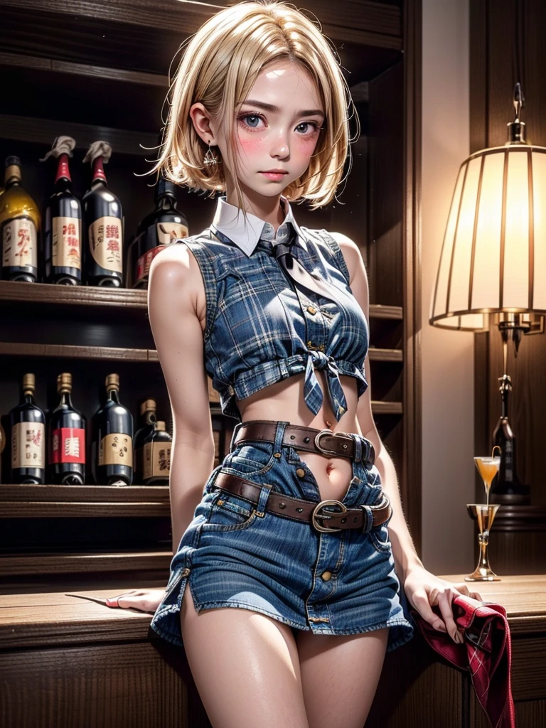 (((1 person:2.0))),(((Cowgirl Costume))),(((Slim Body 1.5))),(((Small Ass))),(((Denim Super Mini Skirt:1.5))),(((Wear a belt:1.5))),(((He is wearing a sleeveless collared shirt, Plaid, Front tie shirt:1.5))),(((Wear an accurate watch))),(((Sandals))),(((Showing cleavage))),(((Showing your belly button:1.5))),(((Exposing thighs))),(((Small breasts:1.5))),(((Bare arms))),(((Her hair is blonde))),, Beautiful detailed girl, Very detailed目と顔, 緻密でBeautiful Eyes, Very detailed, High resolution, Highest quality, masterpiece, Very detailed, 8k wallpaper, wonderful, finely, Highest quality, The light shines on your face,(((indoorの酒場:1.5))),((indoor)),Beautiful Eyes,(((Blushed:1.2))),(((Cowboy Shot:1.5))),(((Open your mouth:0.5)),(((hiccups:1.2)))
information
