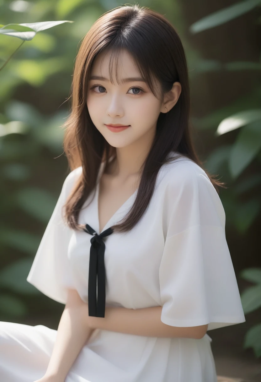 8k, Ultra-high resolution, Highest quality, masterpiece, 三分割法によるphotograph,Surreal, photograph, 1 girl, (:1.3), pretty girl, Cute face, Beautiful eyes in every detail, 細かくdetailedに,masterpiece,, One Girl:1.2, Japan Female Announcer,whole body,Young Wife,Dear Future City,Black Micro Bikini,Black high heels、Full of cleanliness,A carefree smile,Healing the heart,Short Bob,Looking at the audience、beauty,Long neck、Laugh a little、Please close your mouth and laugh、(((Ideal body type))),A-cup small breasts :2,、Portraiture:2、Perfect Anatomy、鮮明なdetailed、detailed、Surreal、Light and shadow,Strong light