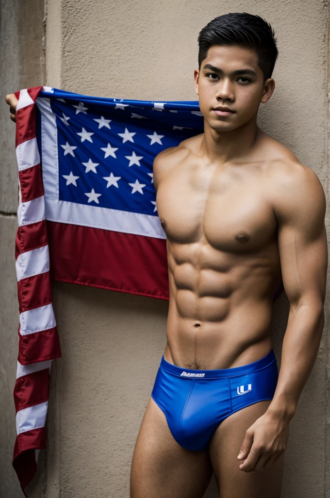 Half American half pilipino swimmer boy, photoshoot 