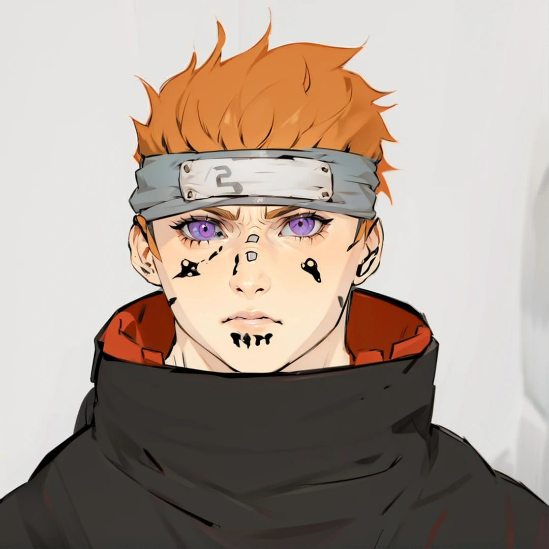 Pain de Naruto, caminho Preta, caminho preta de Naruto, 6 caminhos de pain,  olhos rinnegan, olhos Rinnegan roxo, olhos do pain de Naruto 