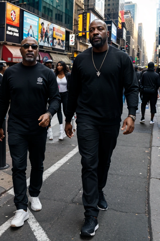 negros raperos en las calles de new york