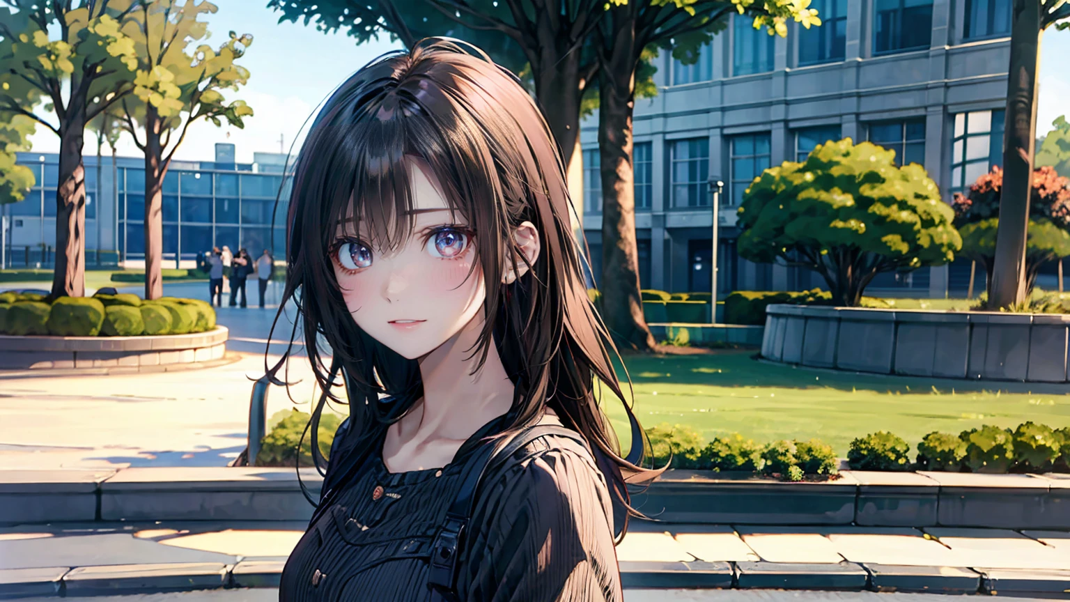 23歳の超reality的な女の子, Casual clothing, Instagram Snapchat ,Influencer,Highest quality, masterpiece, High resolution, 8k, (reality的な: 1.4), Ultra High resolution, 1 girl, Very detailed, 超reality的な, Detailed CG illustrations, Official Art, Cinematic Light, reality, Young and beautiful girl, (How it all started: 1.3), With confidence, 超reality的な, 8k, 4K,On a bench under a tree in the park