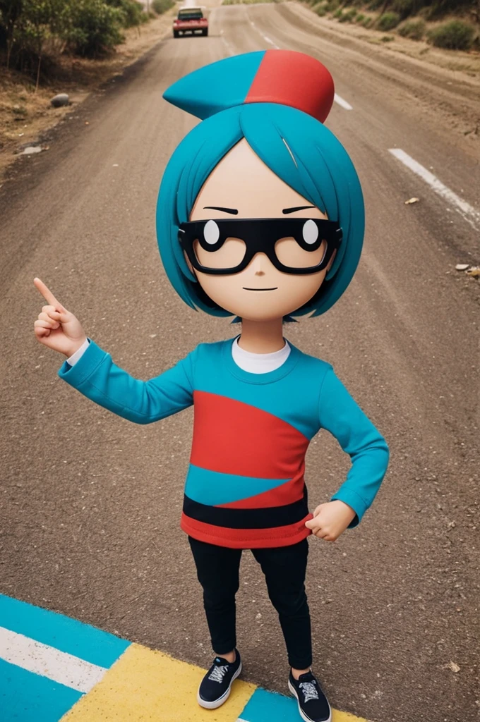 crea una imagen q representa a una persona q quiere divertirse de forma mininalista