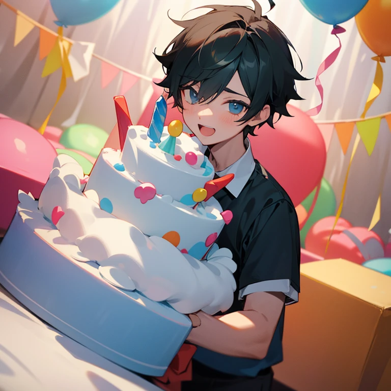 Birthday party for a cute boy named Jimmy