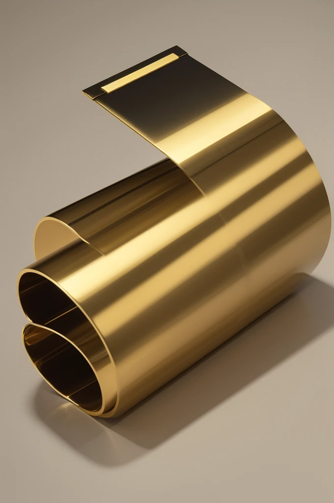 Livro dourado minimalista