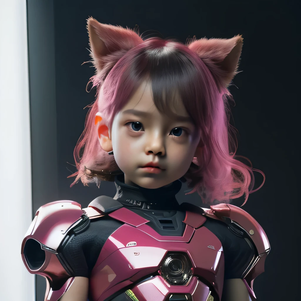 Extraordinary portrait of an unfamiliar microscopic cyberpunk , 4 girl, baby girlur years ol their adorable and small features over a grey tech-infused high fashion style, meticulously captured in professional photography. 8k resolution guarantees a stunning level of detail and beauty for this intriguing and exotic extraterrestrial subject, leaving the viewers in awe of its unique charm.
In this extraordinary portrait, a small and adorable cyberpunk is brought to life through the masterful blend of state-of-the-art technology and artistic vision. The distinctive blue tech-style fashion adorns their diminutive form, with intricate w