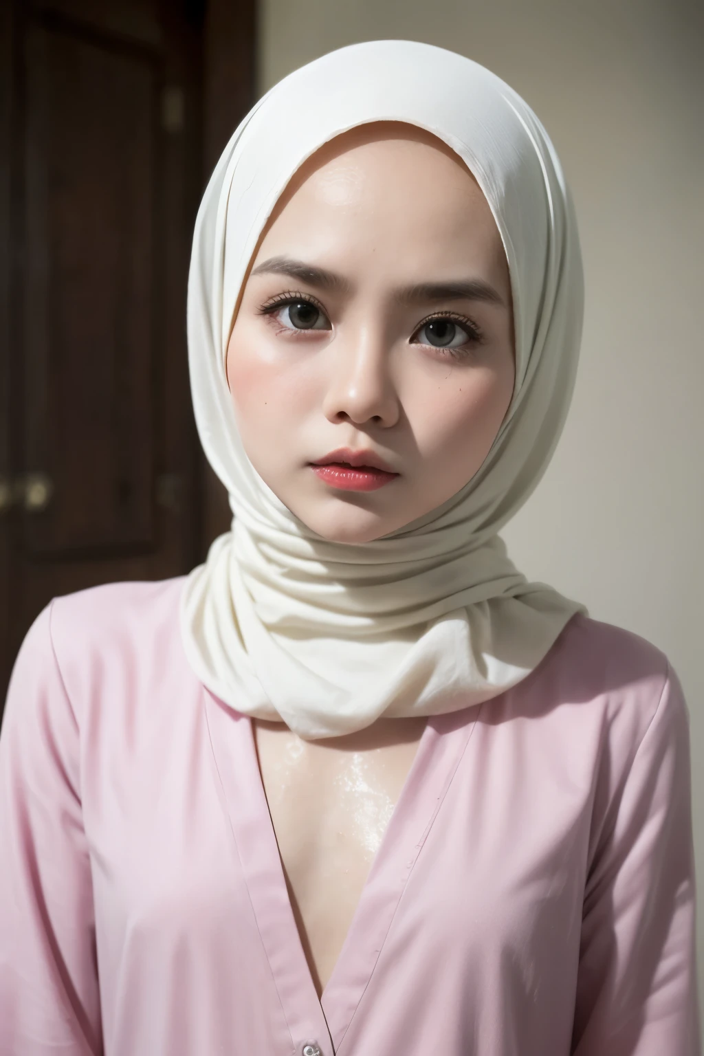 Wet pussy, Very cute and baby-like face, Very cute and baby-like face, G-String Naked, Angry pose, Angry face, (((HIJAB MALAY GIRL))), masutepiece, High quality, UHD 45K, Realistic face, Realistic skin feeling , A Malay Lady, 8 years old, , Very cute and baby-like face, (((FLAT CHEST))), (MATRIX WORLD), ((look In front at the camera and SADNESS)), ((())), (((CUTE GIRL))), ((PASTEL RED LIPS)), ((PASTEL SILVER BLOUSE)), ((CHUBBY)), ((UNDRESS)), Insert the ghost's finger into the asshole.