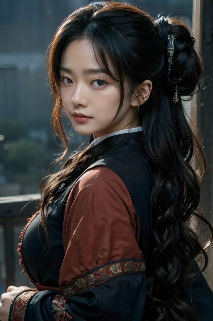 (masterpiece, best quality:1.2), (8k uhd, 16k, 32k, ultra high res), Steampunk, fictional WWII former Japanese Imperial Army armored car and cyborg Japanese female soldier, beautiful face, torn pants, dirty clothes, very intricate details, olive drab paint, peeling paint, weathering, fortress attack, realistic photo, taken with Fuji film X-T30+Nokton. HDR10