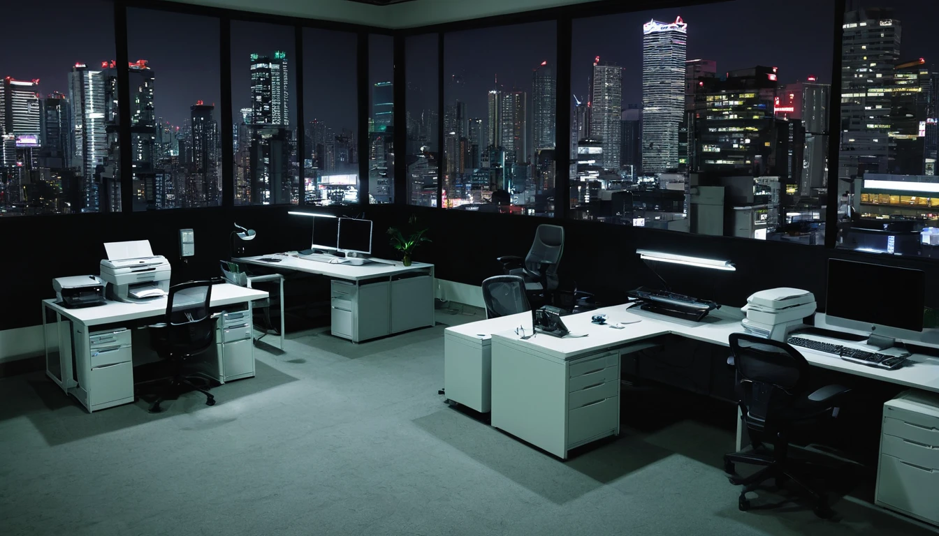 Midnight Office、Copier、unmanned