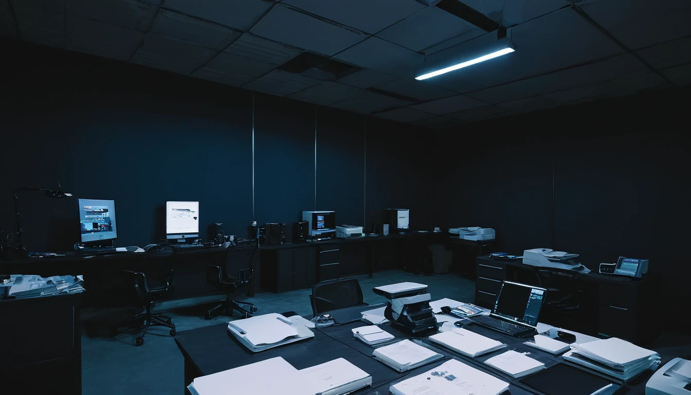 Midnight Office、Copier、unmanned