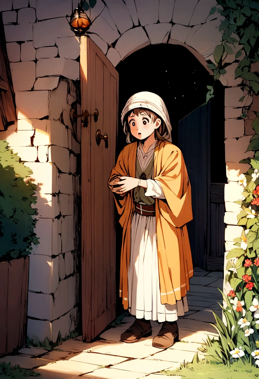Peter, seeing his friend's distress, suggested they seek the wisdom of Jesus,