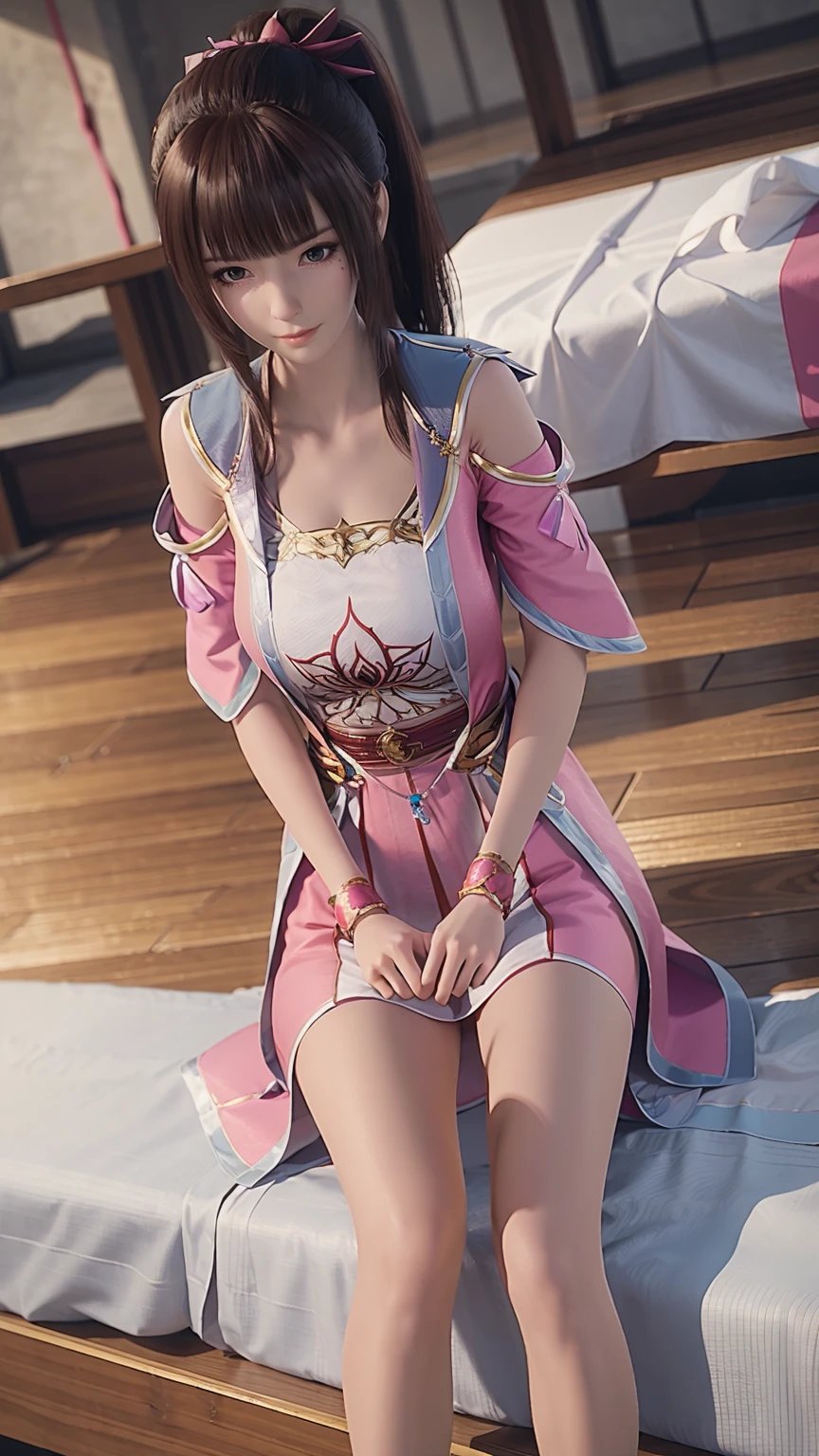 超详细美丽Big breasts的女孩16岁. Ultra HD, 4k, 8K, Movie,whole body,Lying down,Long legs,Very big breasts,whole body捕捉,(((Lying in bed))),whole bodyLying in bed,Pink bed,Off-shoulder,Big breasts,Shoulder-length skirt,Lying in bed