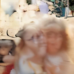Hacer una foto familiar de los tres abrazados como una familia 
