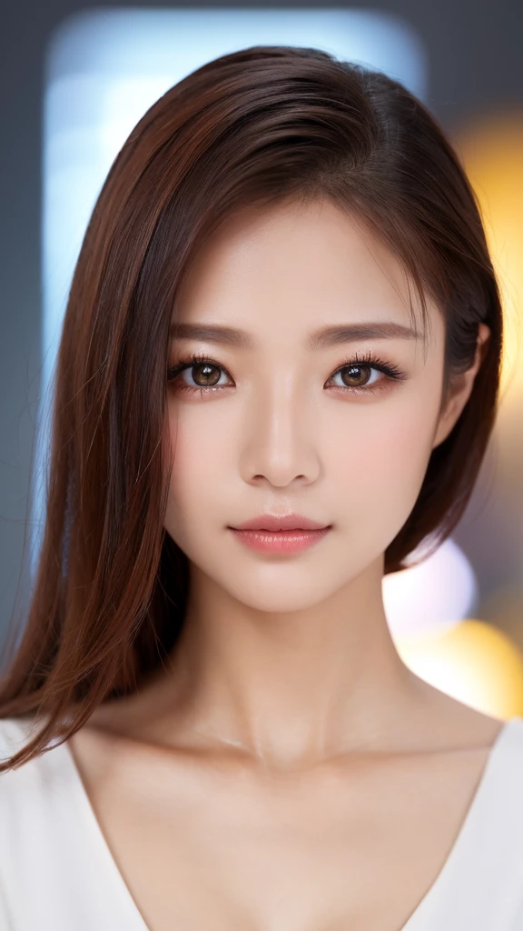 (Tabletop、highest quality、8k、Award-winning works、Ultra-high resolution)、One Woman、(Face close-up:1.2)、Perfect beautiful face