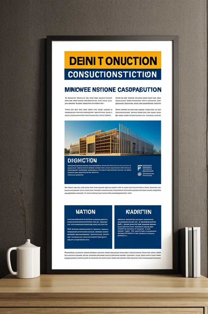 Design and construction poster