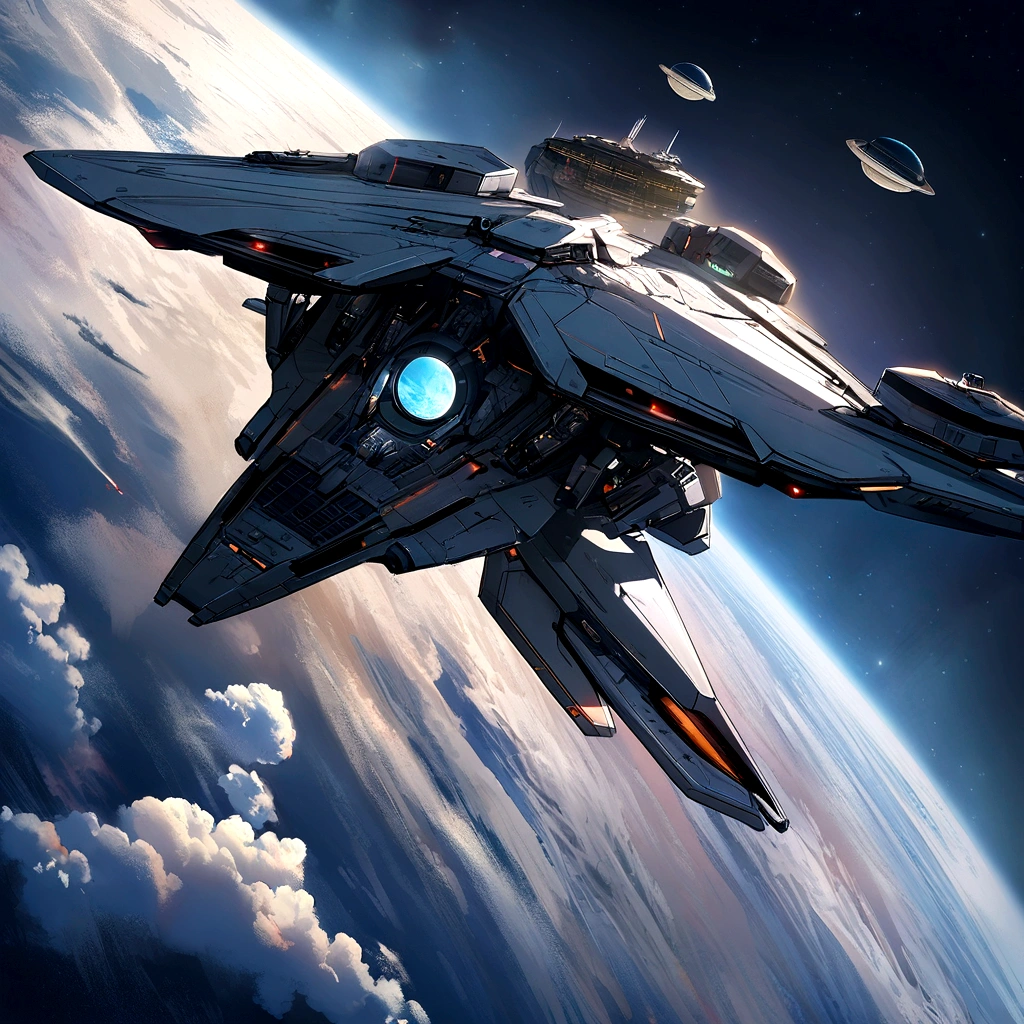 A spaceship flying over the Earth looking at the moon, Star Citizen digital art, Star Citizen origin 100i, Star Citizen halo, Star Citizen, Star Citizen concept art, SF Spaceship, 戦闘中のSF Spaceship, 4K HD WallpaperC 1 7, SF Space Station, A magnificent and beautiful space science fiction, Born Space Library Artwork, SF Spaceship