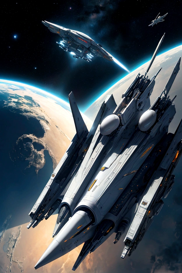 A square spaceship flying above the Earth, looking at the moon, Star Citizen digital art, Star Citizen origin 100i, Star Citizen halo, Star Citizen, Star Citizen concept art, SF Spaceship, 戦闘中のSF Spaceship, 4K HD WallpaperC 1 7, SF Space Station, A magnificent and beautiful space science fiction, Born Space Library Artwork, SF Spaceship